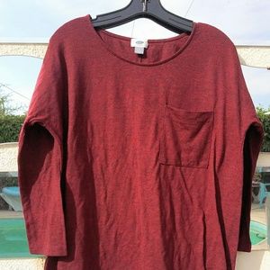 Sz·M ·Cotton ·Oval Neck T-Shirt · M Length Sleeve